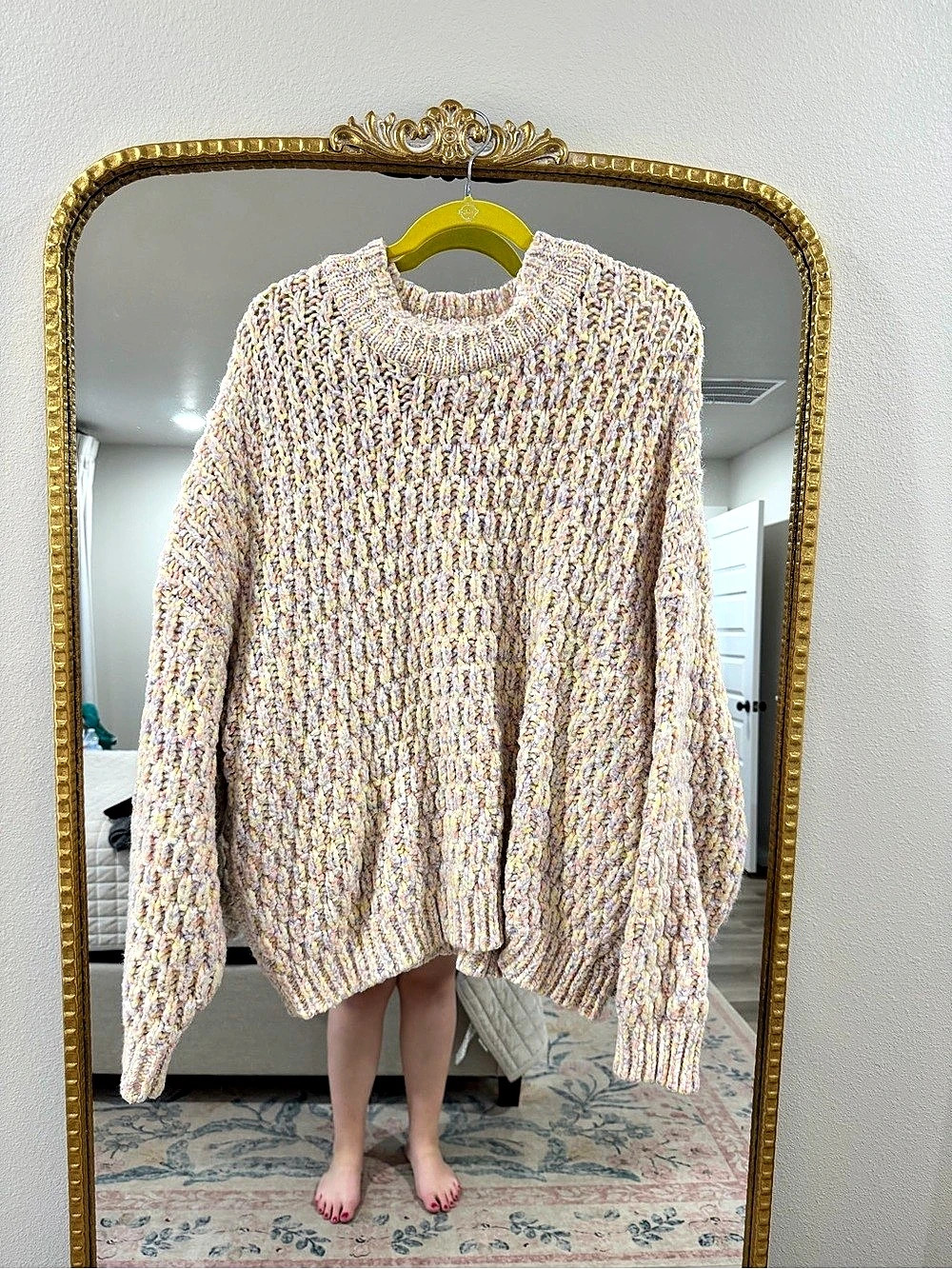 Universal Thread Multicolor Knit Crewneck Sweater 3X Like New